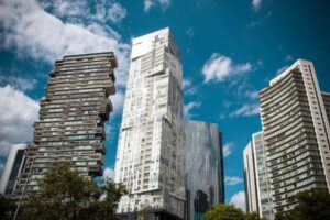 Torres de departamentos en Santa Fe, Ciudad de México